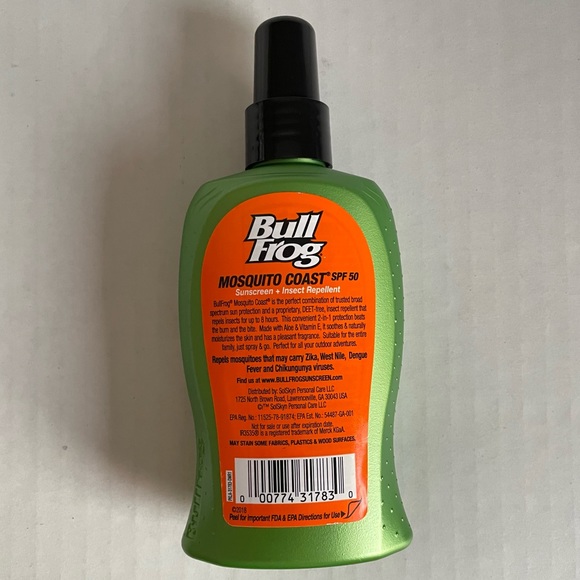 Bull Frog Mosquito Coast Sunscreen and Insect Repellent Deet Free SPF 50 - Picture 3 of 7